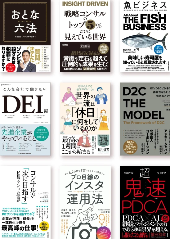 ビジネス書出版社としての出版実績 